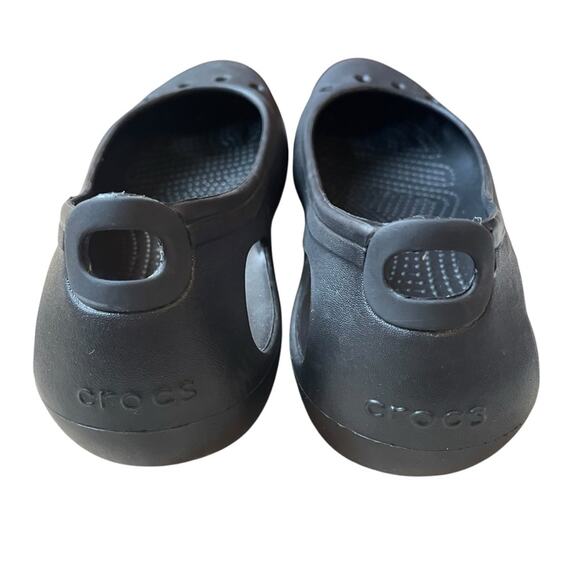Crocs Kadee‎ Women's Black Flats Size 10 - Picture 4 of 6